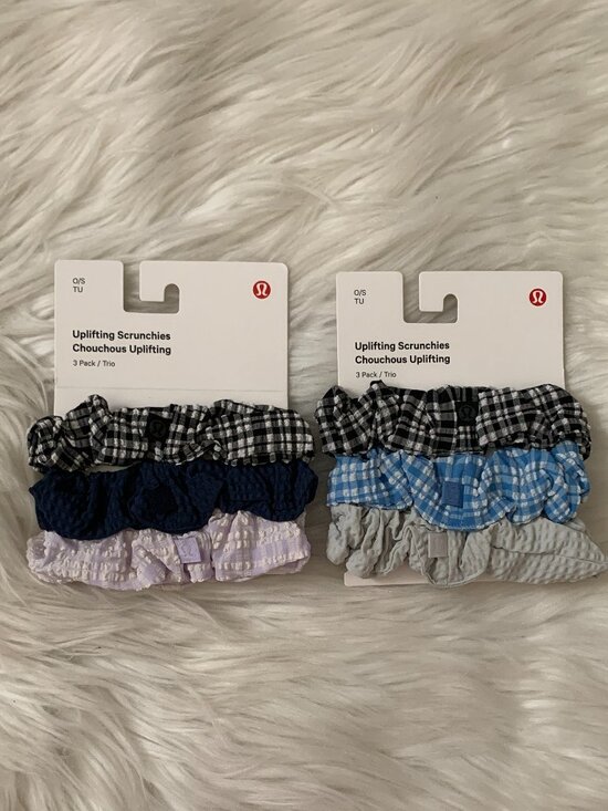 LULULEMON Uplifting Scrunchies Set (6 PIECES SALE)